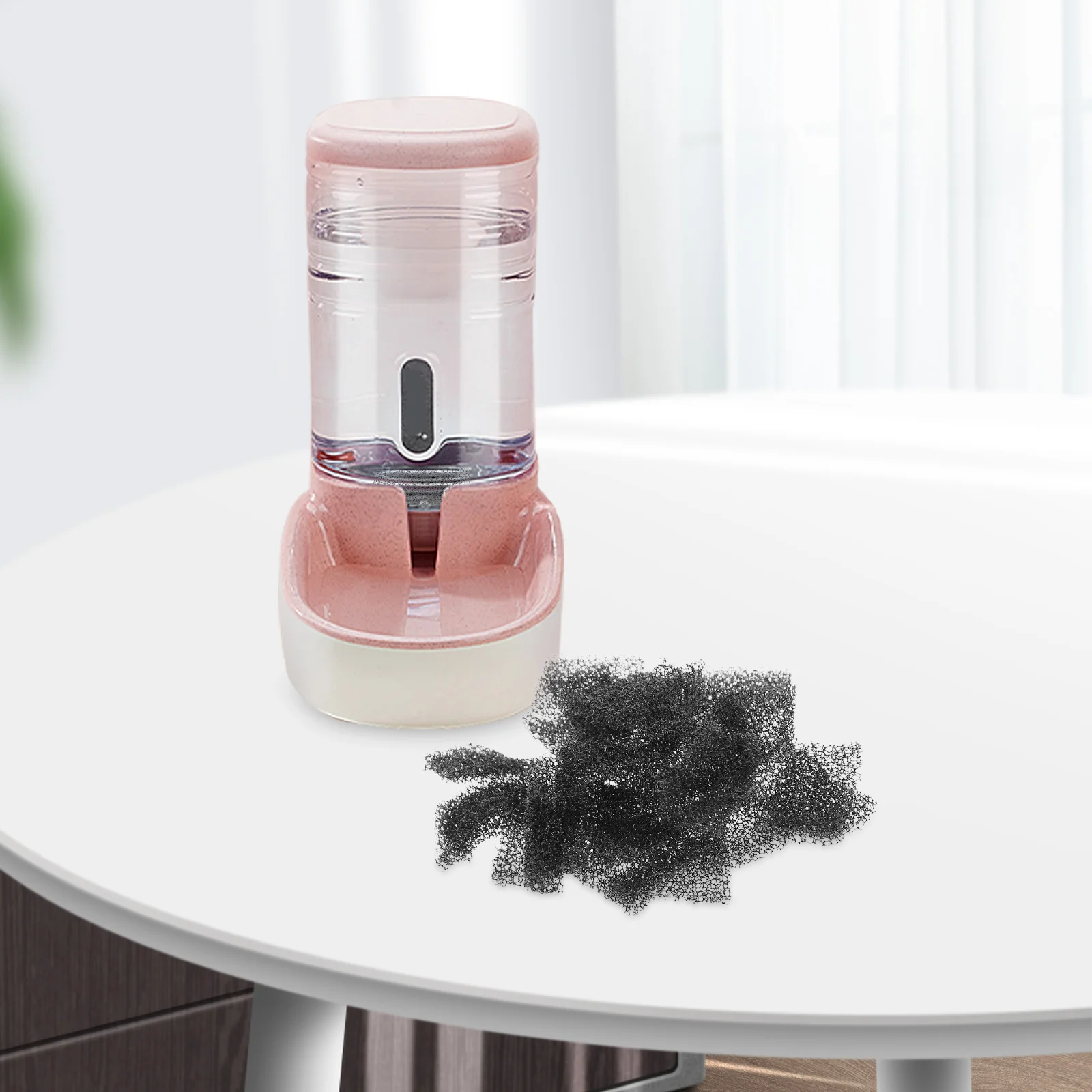 

60Pcs Pet Water Fountain Filter Sponge Replacement High-Grade Safe Material Smooth Fast Filtration for Cleaner Fresher Drinking