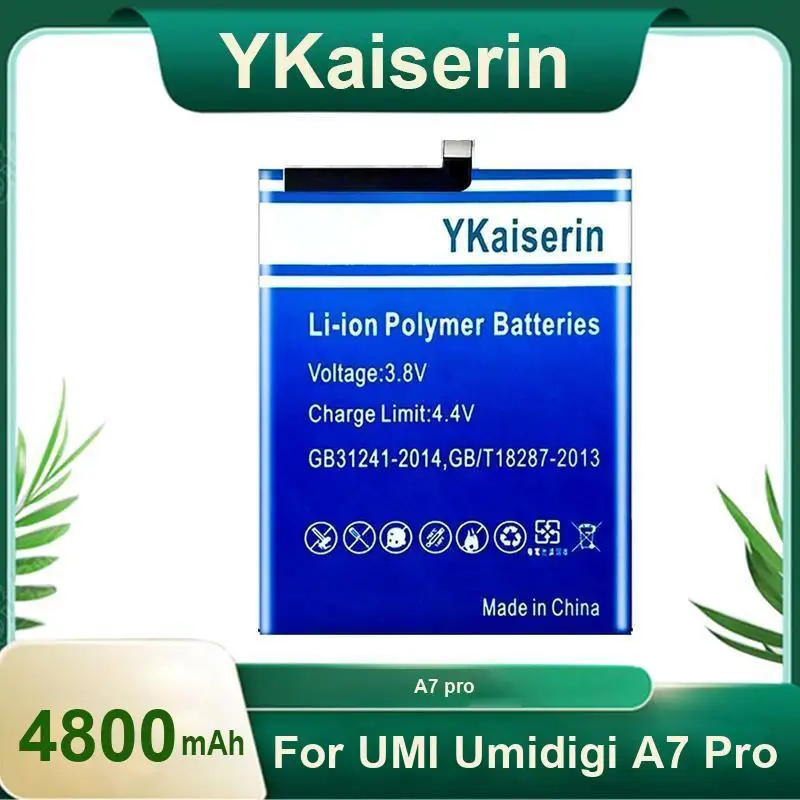 

Portable Mobile Phone Battery For Umi Umidigi A7 Pro 4800Mah