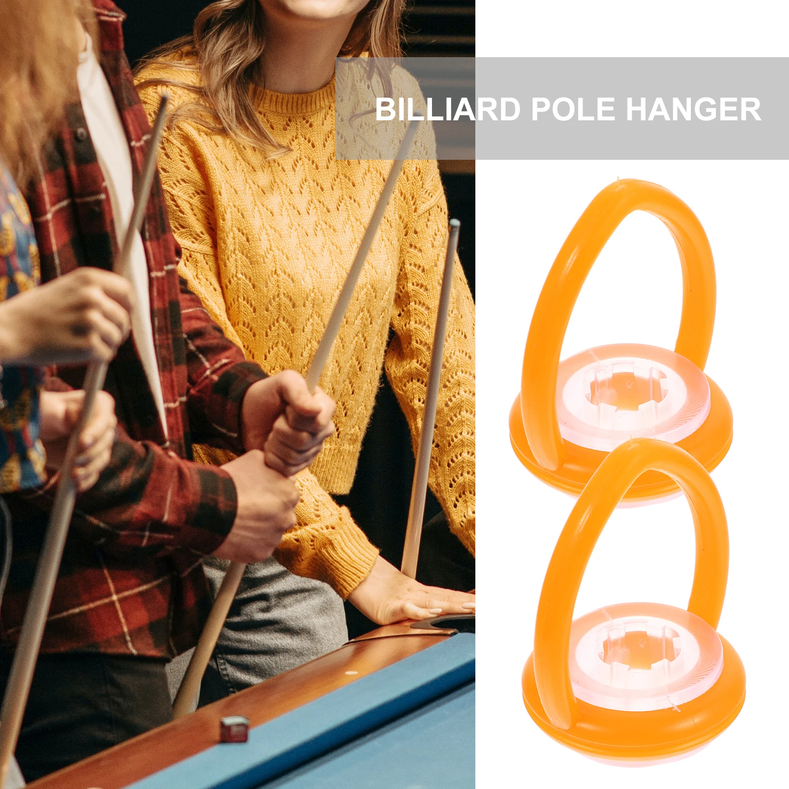 

Snooker Cue Hanger Durable Protective Billiard Stick Holder Pool Table Storage Creative Lightweight Display Professional