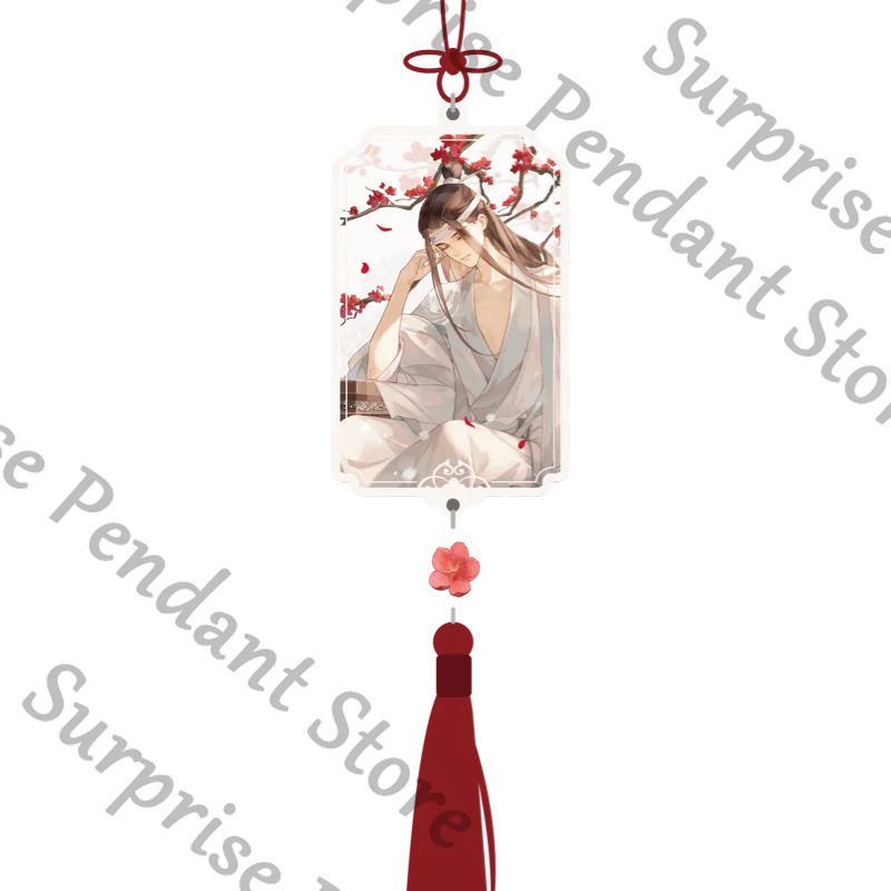 Oficial genuino Anime Grandmaster of Demonic Cultivation ambitus Hongmei Drunken Snow Series WeiWuXian cintura colgante