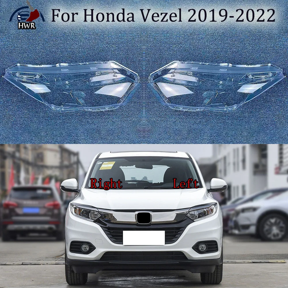 

Front Lamp Shade Headlight Mask Shell Transparent Cover Lens Replace The Original Lampshade For Honda Vezel 2019 2020 2021 2022