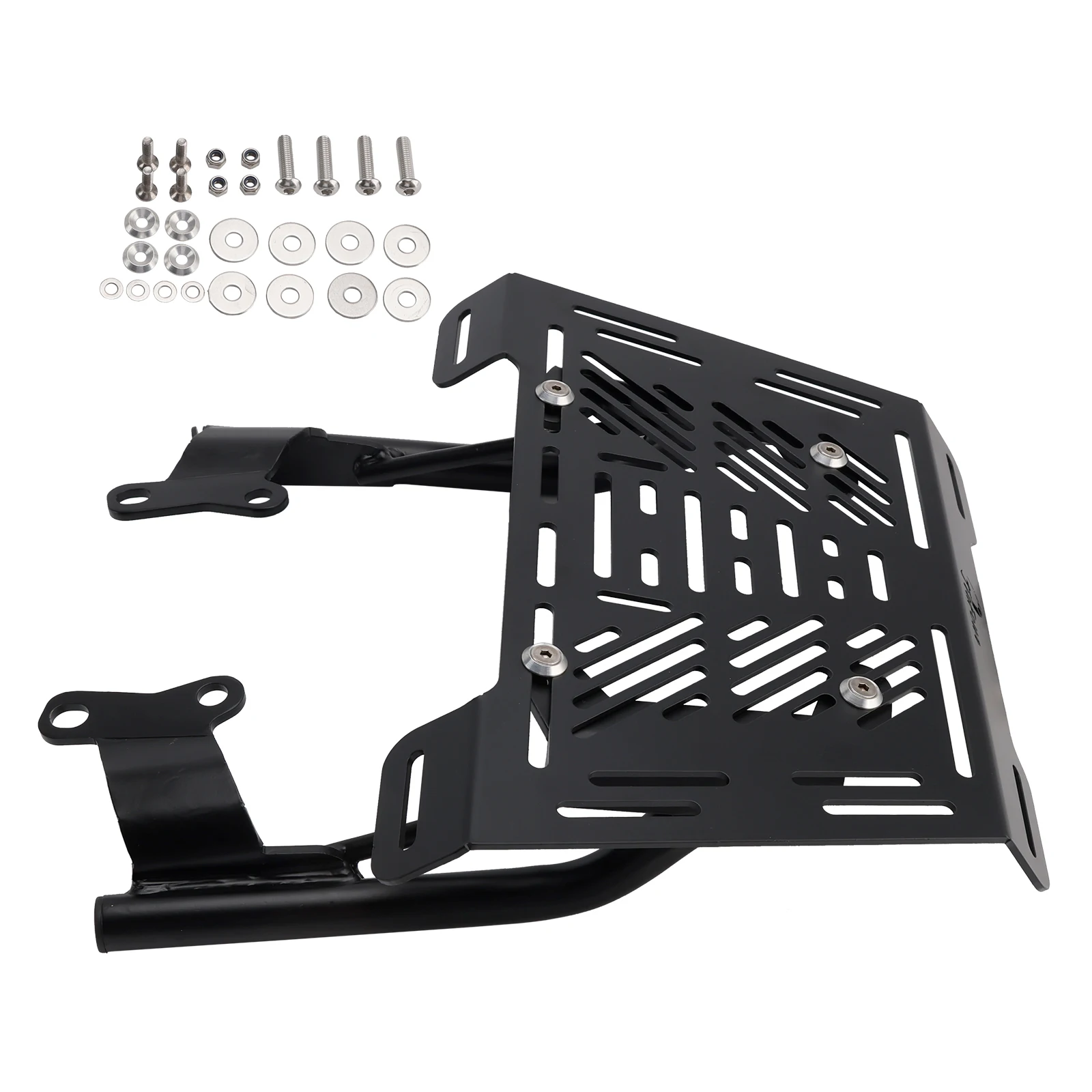 

Мягкий черный задний багажник Topteng для Honda NX 400 500 NX400 NX500 2024 2025