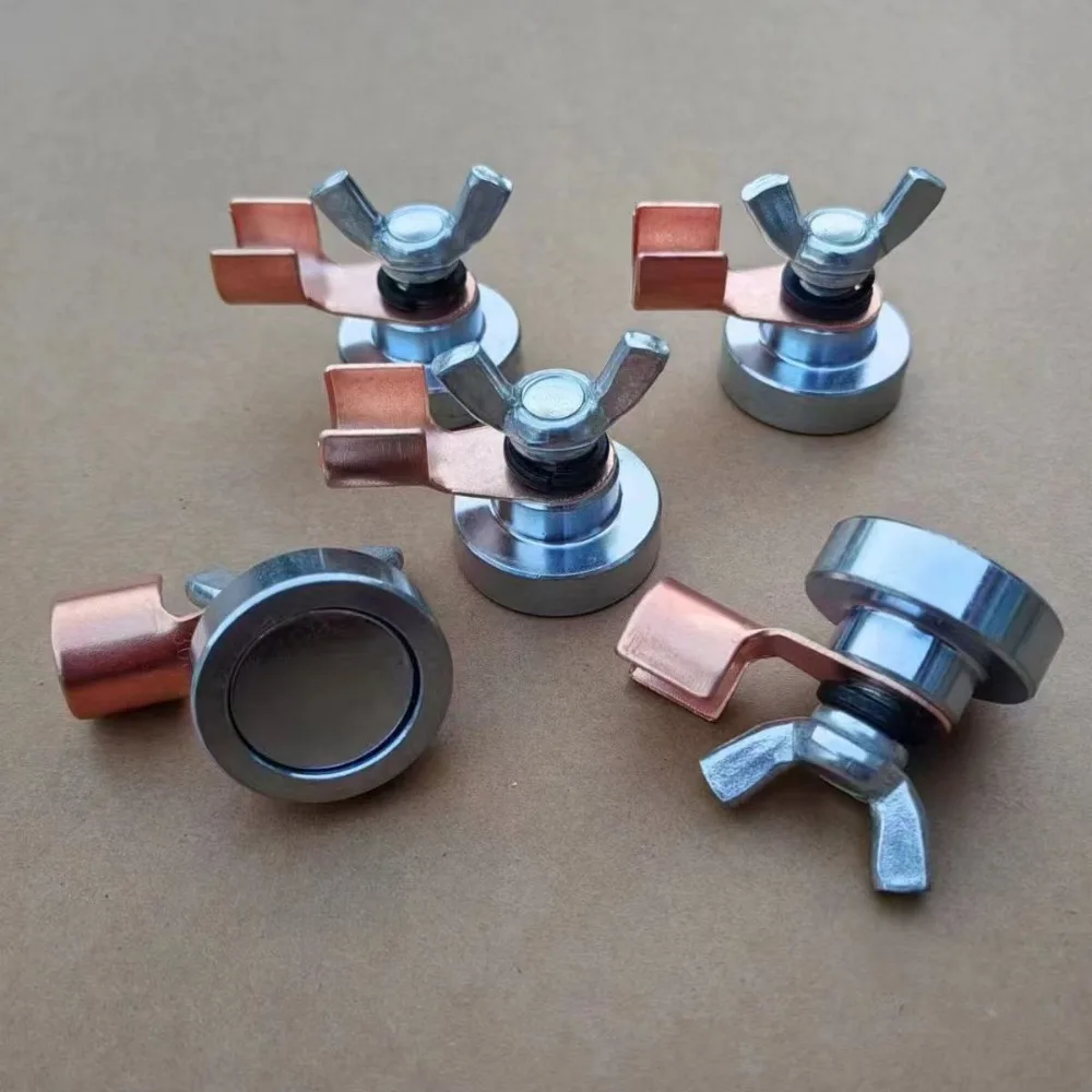 أداة تأريض اللحام القوية، مشبك لحام التأريض مع توصيل التيار العالي، مشبك التأريض، كماشة التأريض #4