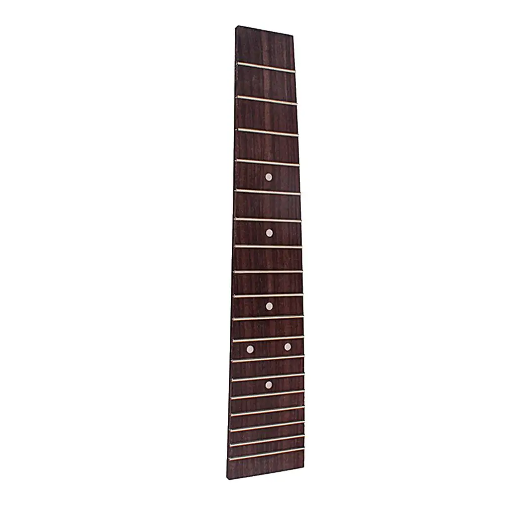 Rosewood Fingerboard Fretboard 18 Fret with Dot Inlay for 23inch Ukulele