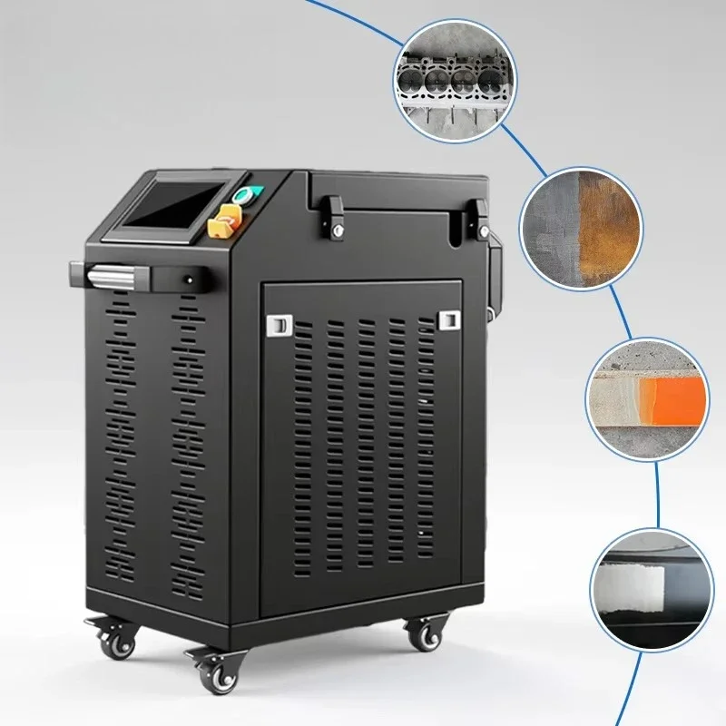 Máquina de Limpieza Láser de Pulso MOPA de 200W, 300W, 500W con Precio Económico, Máquina de Eliminación de Óxido