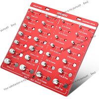 Screw nut and bolt thread checker, screw gauge, nut checker