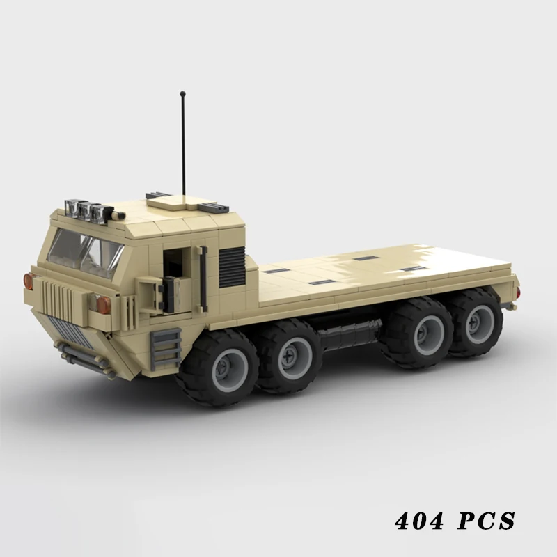 Military Equipment US Special Technology Cargo Truck MOC Building Block Assembly Set Display Toys Child Christmas Gifts