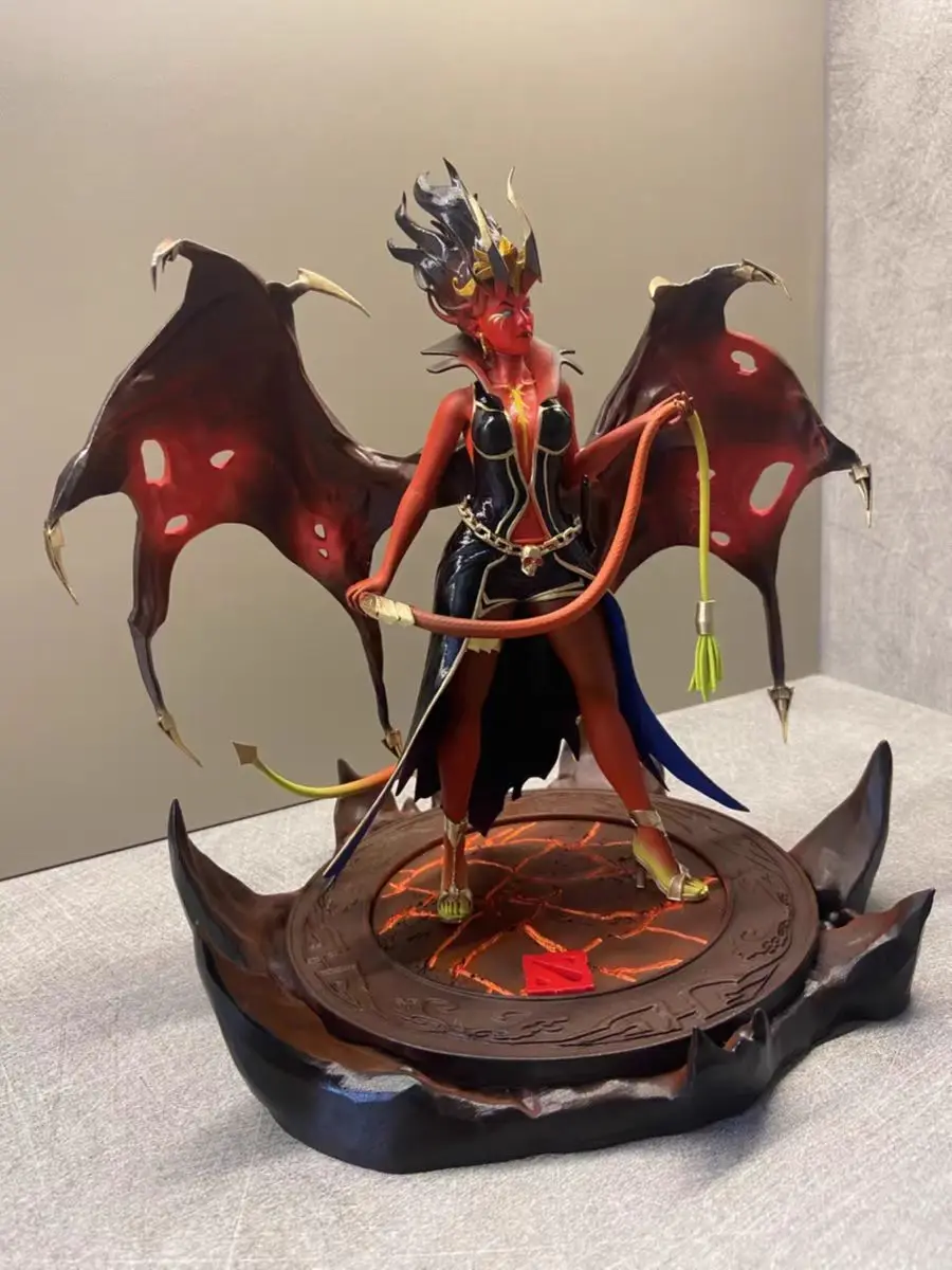 【In Stock】Original DOTA Anime Figurine The Queen of Pain Statue Figures Cartoon Toy Collectible Model Toy A Nice Gift Keepsake