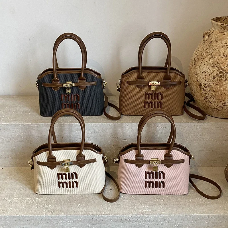 Modern trend zipper shoulder bag, classic fashion handbag, high-quality women's chain strap crossbody bag