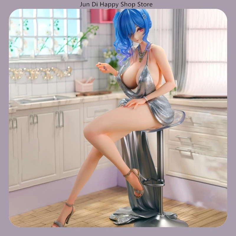 

Azur Lane St. Louis Anime Figure 28cm Seated Pose Evening Dress Version Collectible Statue for Desktop Decoration Gift