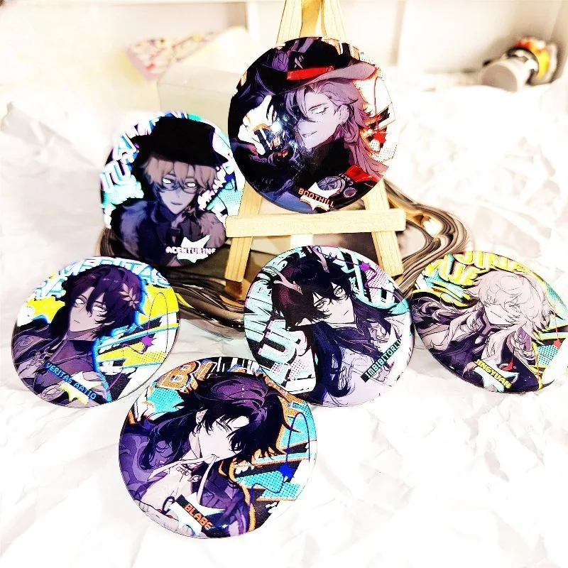 6 個 Honkai: スターレールゲーム周辺機器コスプレ DanHeng アベンチュリンバッジピン SPTE ブリキブローチアクセサリーギフト