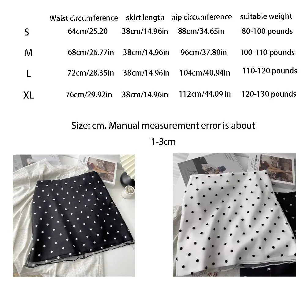 Mode Vintage jupe à pois fermeture éclair Style coréen jupe cintrée décontracté taille haute jupe tenue de bureau