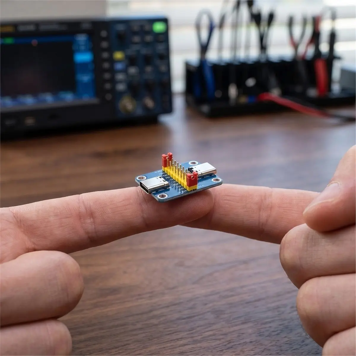 Type C Male and Female Test Board USB 3.1 Reversible USB Data Cable Detection Test Head 2.54mm Pin Header Adapter M to F