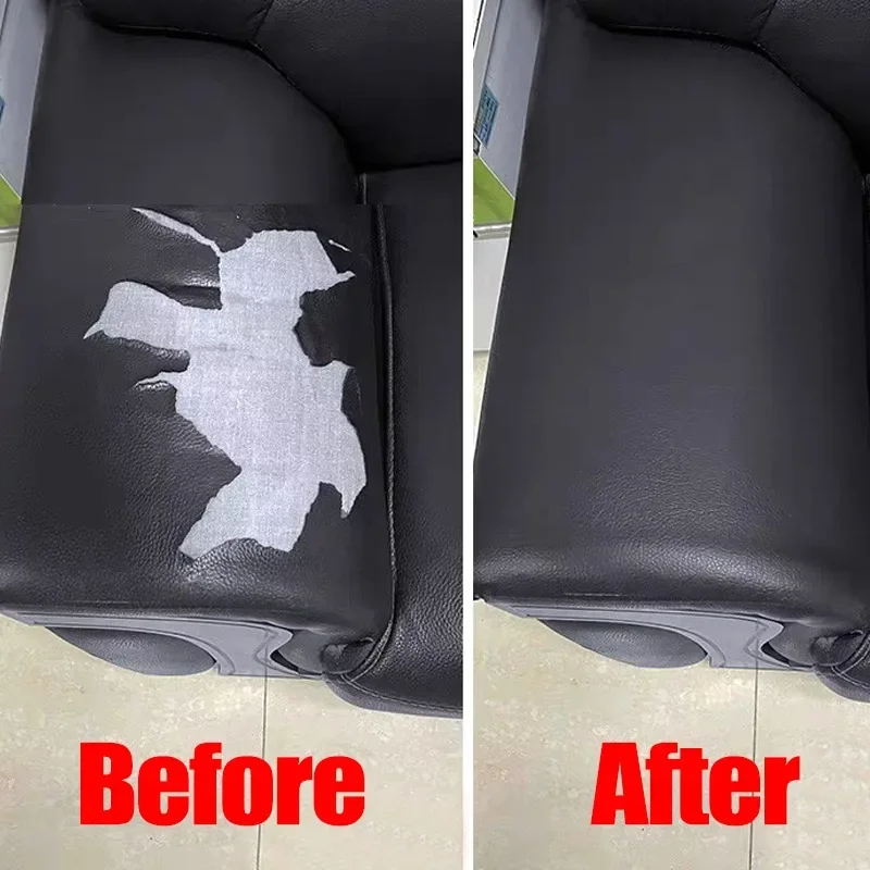 1 Roll DIY Sofa Repair Patch Self-adhesive Home Furniture Table and Chairs Fixation Repair Wear-Resisting Artificial Leather