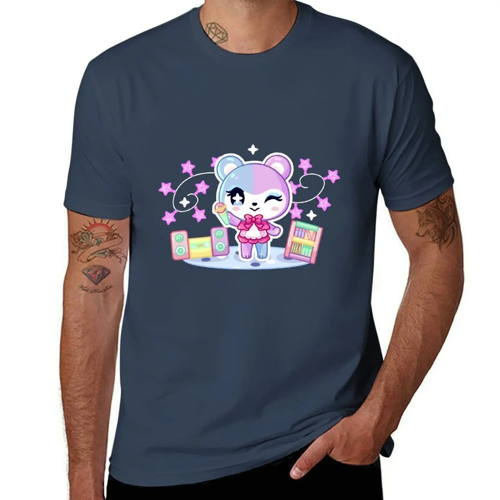 Bear girl T-Shirt Outdoor Working T-Shirt