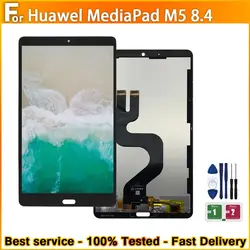 Dla Huawei MediaPad M5 8.4 cal SHT-AL09 SHT-W09 wyświetlacz Lcd ekran dotykowy Digitizer montaż części zamienne