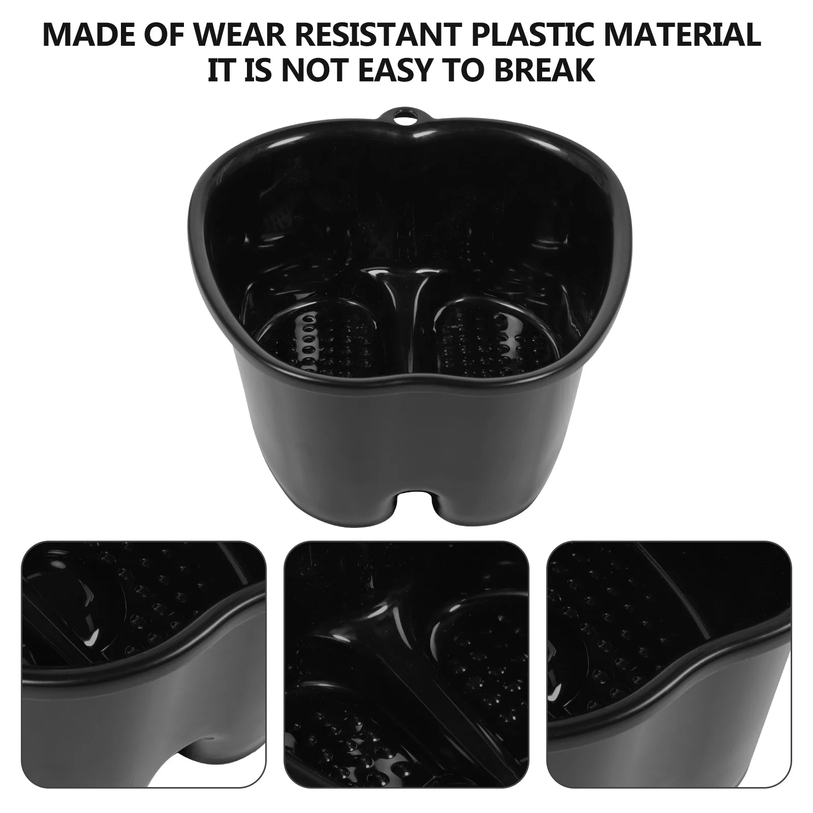 

1pc Insulated Soak Basin Tub Plastic Massage Bucket Home Use Durable Health Preservation Foot Bathing Basin Multi-Use Foot