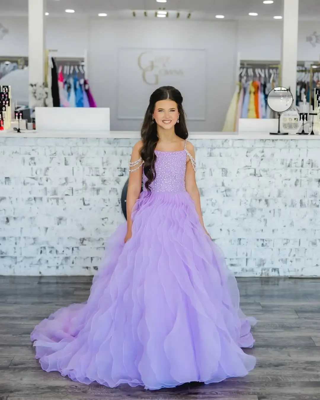 Custom Luxury Dress Women Wedding Guest Gown Flower Girl Wedding Dress Luxury Birthday Party Gown For Pageant Show Runway Events