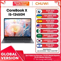 CHUWI Corebook X 2024 Laptop i5-12450H 8Cores 14 inch FHD IPS Screen 16GB RAM 512GB SSD WIFI 6 Windows 11 Gaming NoteBook PC