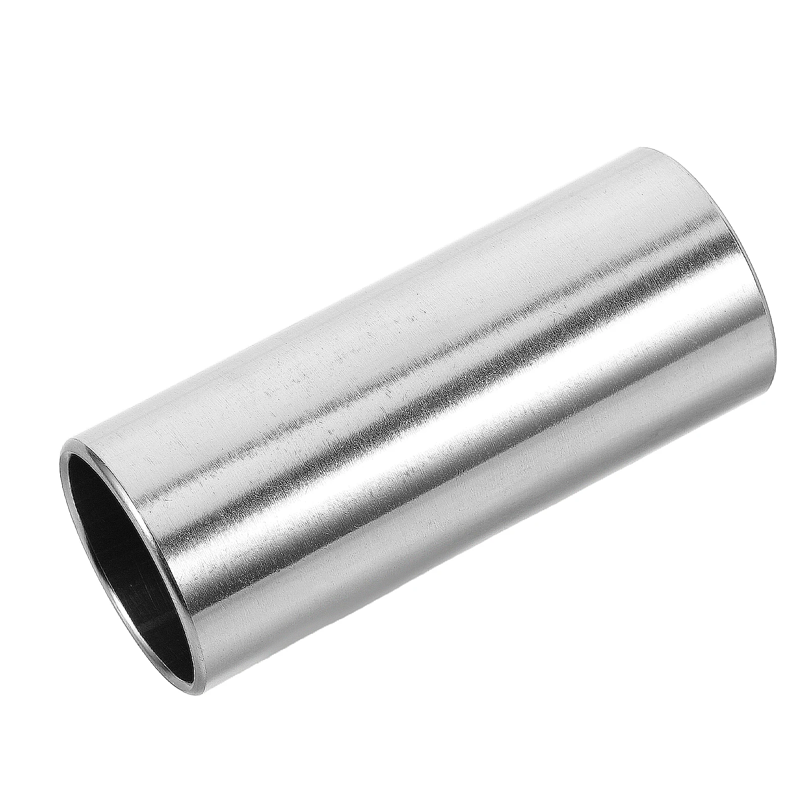 

60Mm Metal Slide for Guitar Stainless Steel Finger Slider Electric Acoustic Instruments Improved Tone Durability Universal Fit