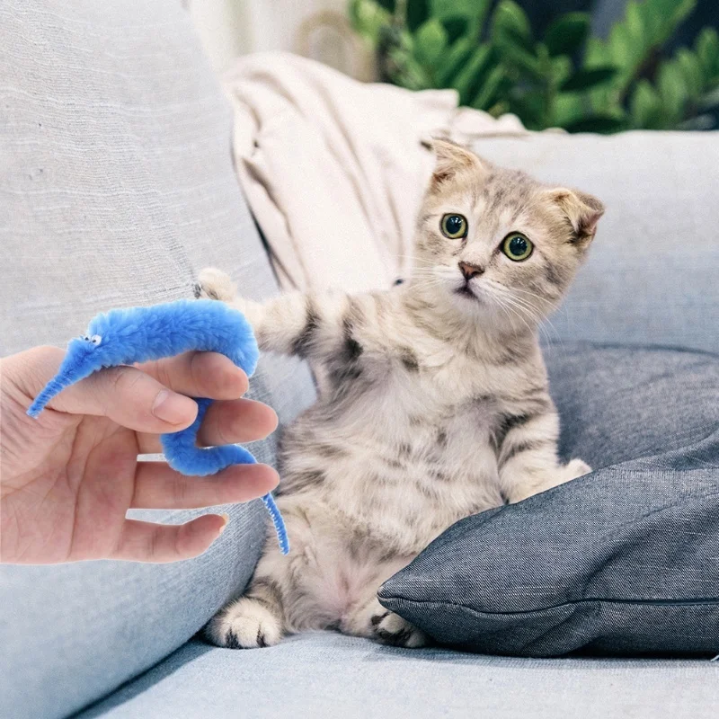 Magical Worm Toys Wiggly Twisty Fuzzy Carnival Party Favors Kids Gift