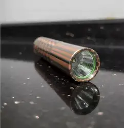 Second-hand SupFire superconducting flashlight edc Ti-Ma zirconium alloy