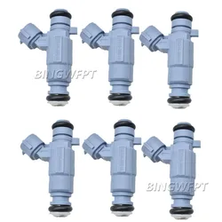 6PCS/lot Fuel Injectors 35310-38010 3531038010 for Hyundai Santa XG350 Sonata For Kia Amanti Optima Sorento Sedona 2.4L 3.5L