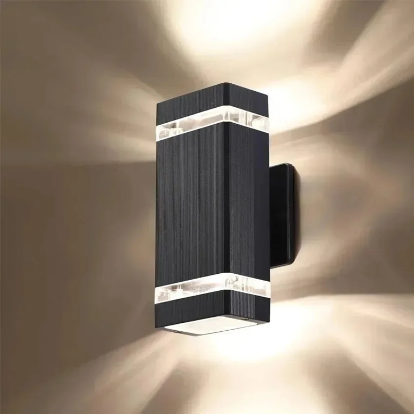 Outdoor Modern LED Wall Lamp Waterproof Indoor Courtyard Bedroom Balcony Garden Wall Lamp Porch Staircase Decoration LED Light