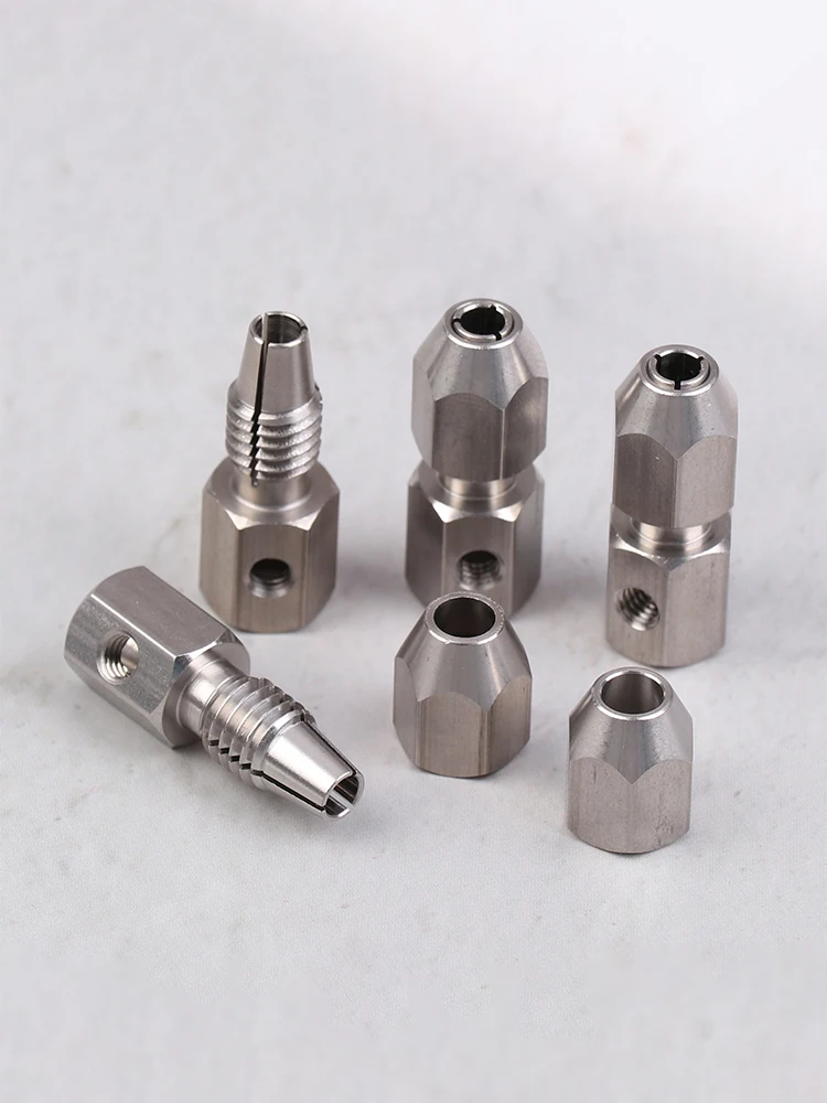 1 jeu d'accouplement Flexible en acier inoxydable, coupleur à pince Flexible 3.17/4/5/6MM pour modèle de pièces de bateau électrique