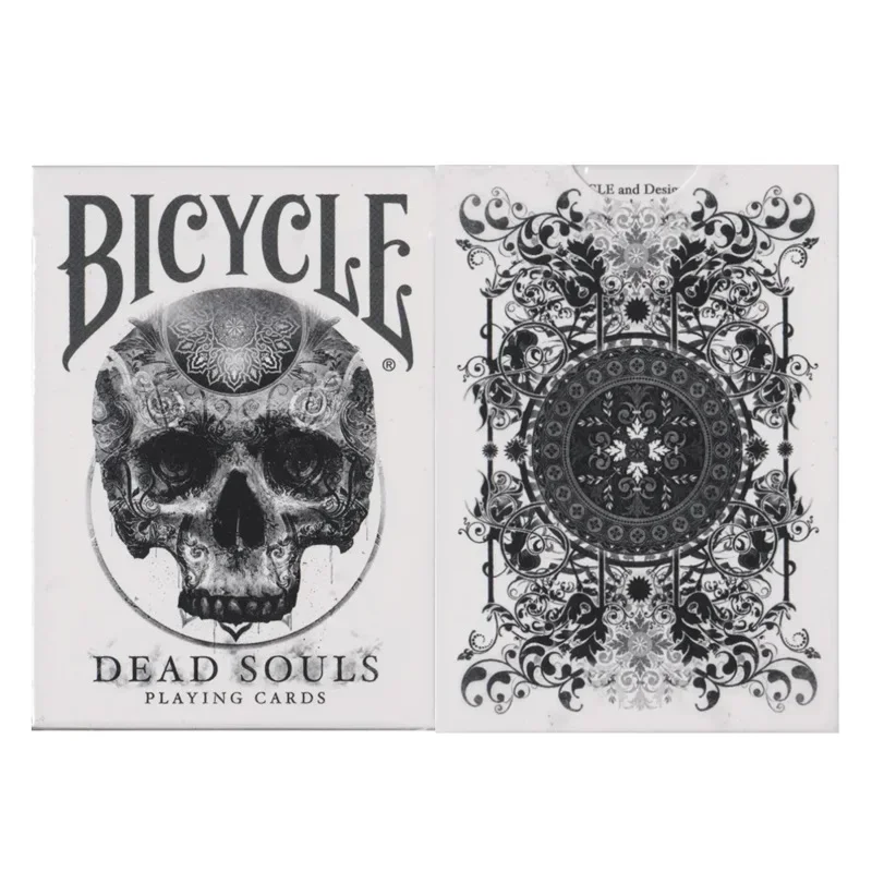 Bicycle Dead Souls White Playing Cards USPCC Collectible Deck Card Games Card Magic Magicians Prop Accessory