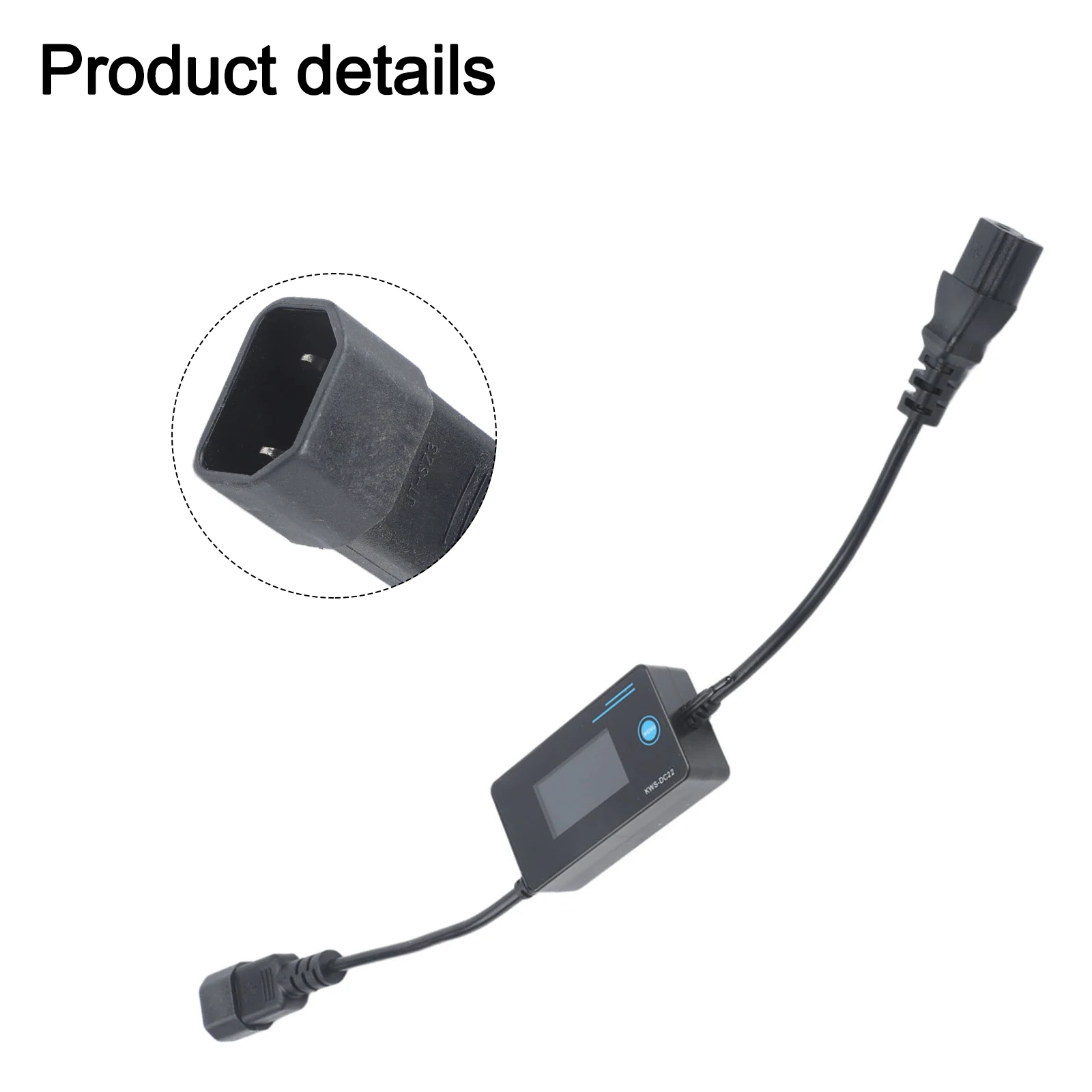 KWS-DC22 Electric Vehicle For Charger Detector 8-120V 0-10A Voltage Current Tester With Color Screen For EV Charging Power Monit