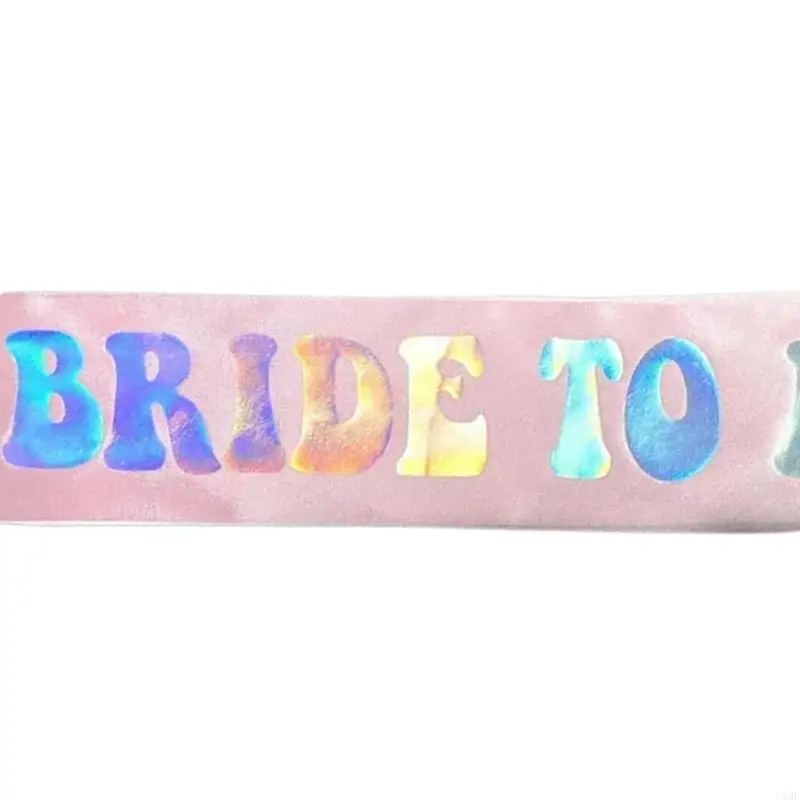 Bridal Sash Bachelorette Party Supply Supply Bride menjadi hadiah pernikahan bridal shower