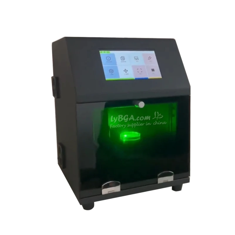 Macchina per marcatura laser interna 3D portatile Macchina per incisione laser a luce verde 1W Raffreddamento ad aria Telefono/computer Contro opzionale