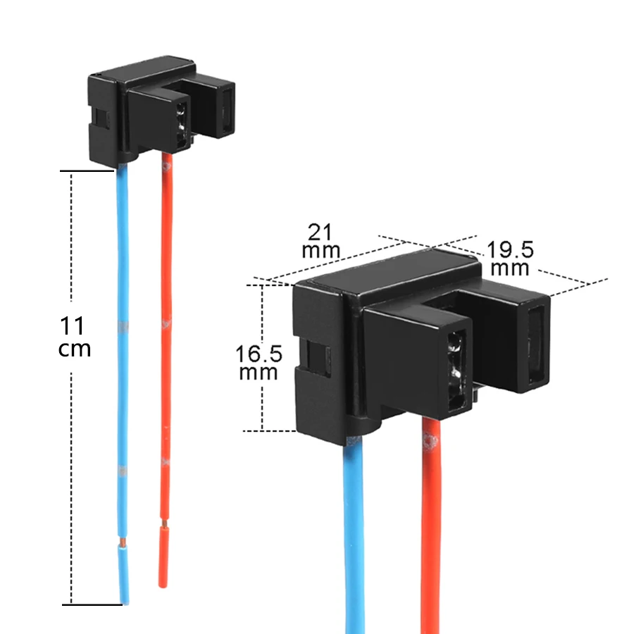 H7 Soquete Conector Fêmea, Lâmpadas de Farol Adaptador Base, Cablagem, Original, 4Pcs