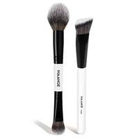 MAANGE 2pcs Detail Concealer Brush Triangular Slope Flawless Beauty Makeup Blush Brush for Liquid Cream Buffing Blending Face