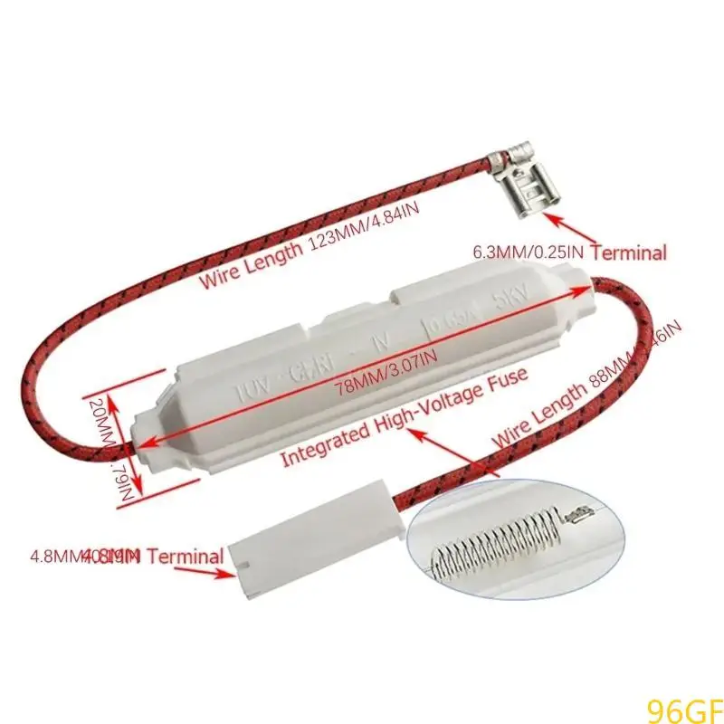 96GF -пакет из 2 микроволновой печи страховой микроволновой печи аксессуарный металлический материал