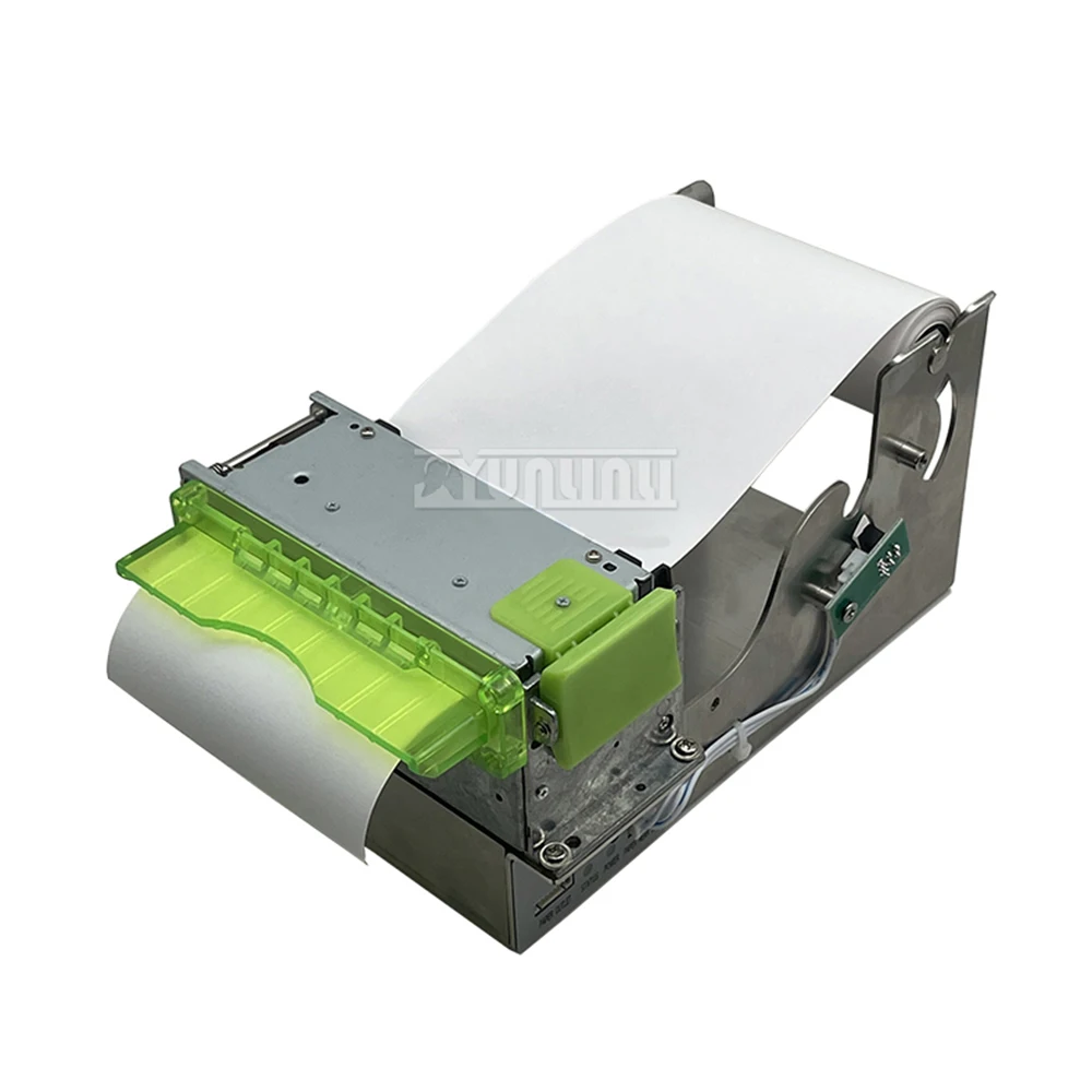 80mm embedded thermal belt cutter self-service equipment ticket Net floor weighbridge weighing slip high-speed printer