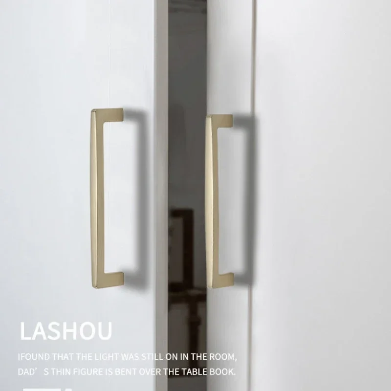 Zinc Alloy Kitchen Door Handles, preto, ouro Cabinet Knobs, gaveta, armário Handle, móveis Hardware