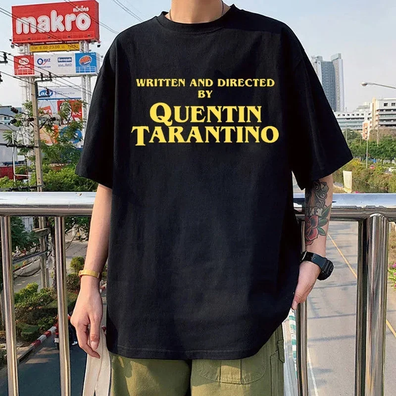 Kill Bill Pulp Fiction Django Movie Tees Men's Women's T-shirt Summer Casual Street Loose Tops Harajuku Trend Graphic Clothing