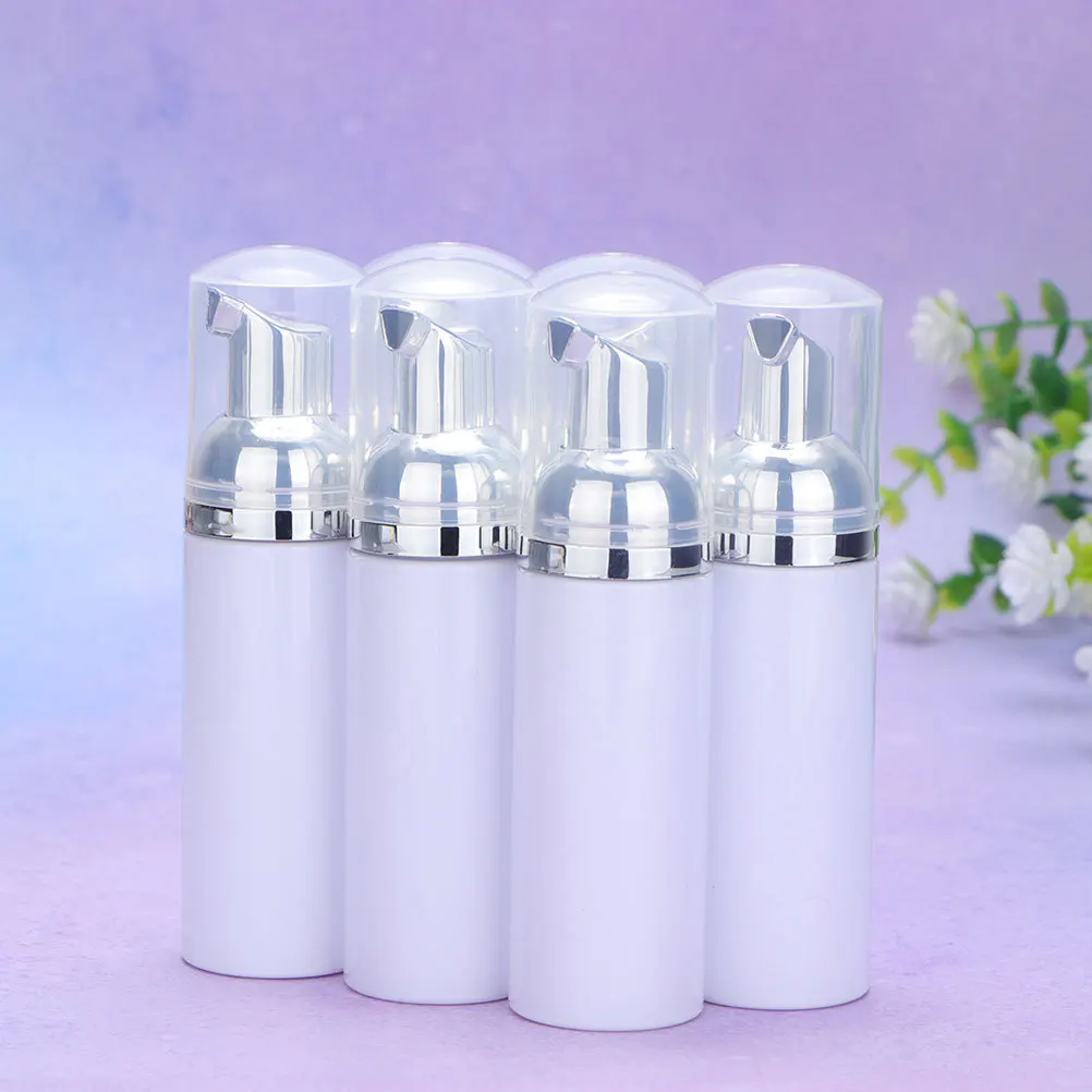 

5Pcs 60ml Empty Foaming Dispensers Travel Containers for Hand Soap Shampoo Body Wash Container Shampoo Bottle Makeup Pump Bottle