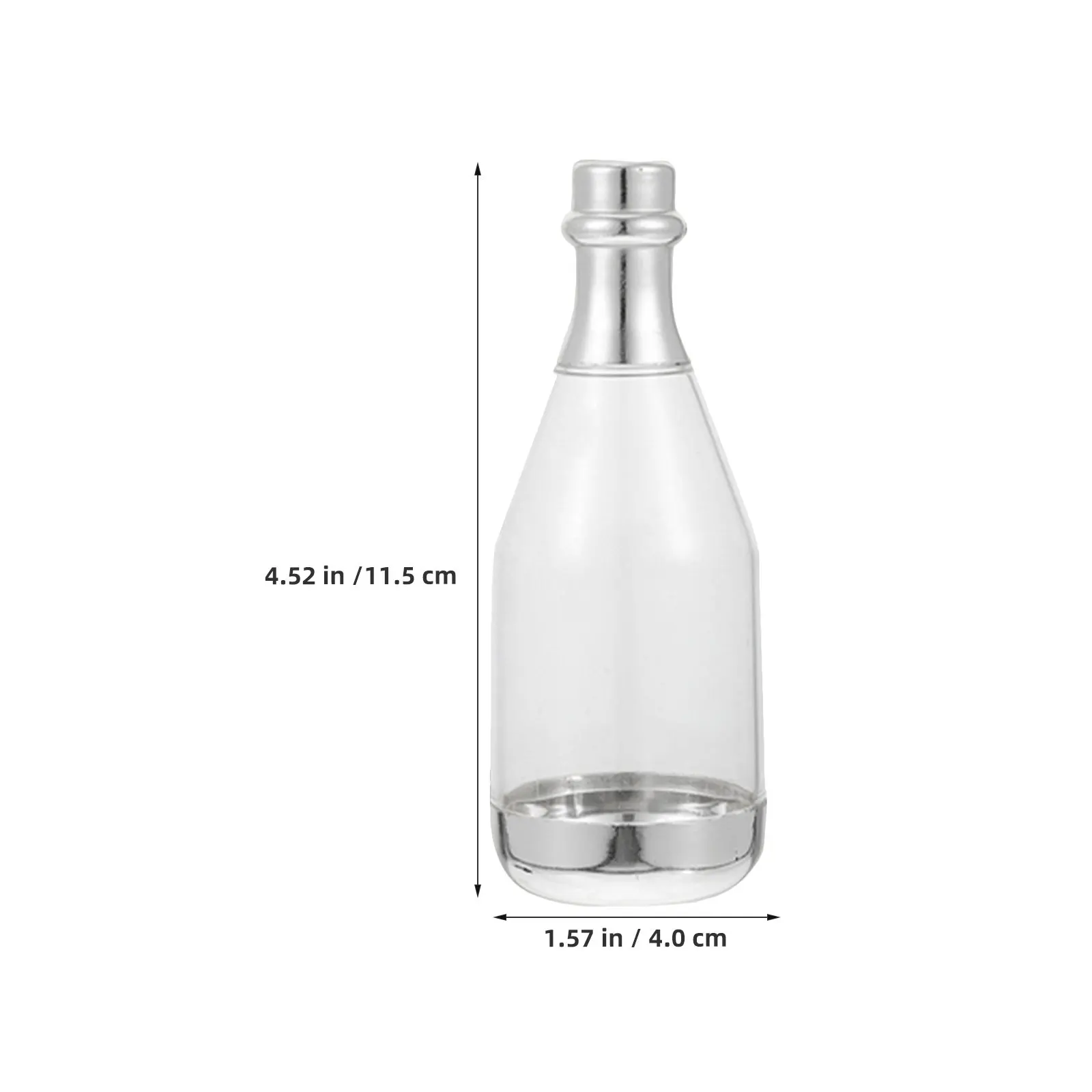 22 Pcs Candy Jar Favors Jars Bottle Shape Boxes Birthday Party Containers Decorative PS、PP Chocolate Empty Shaped Wedding