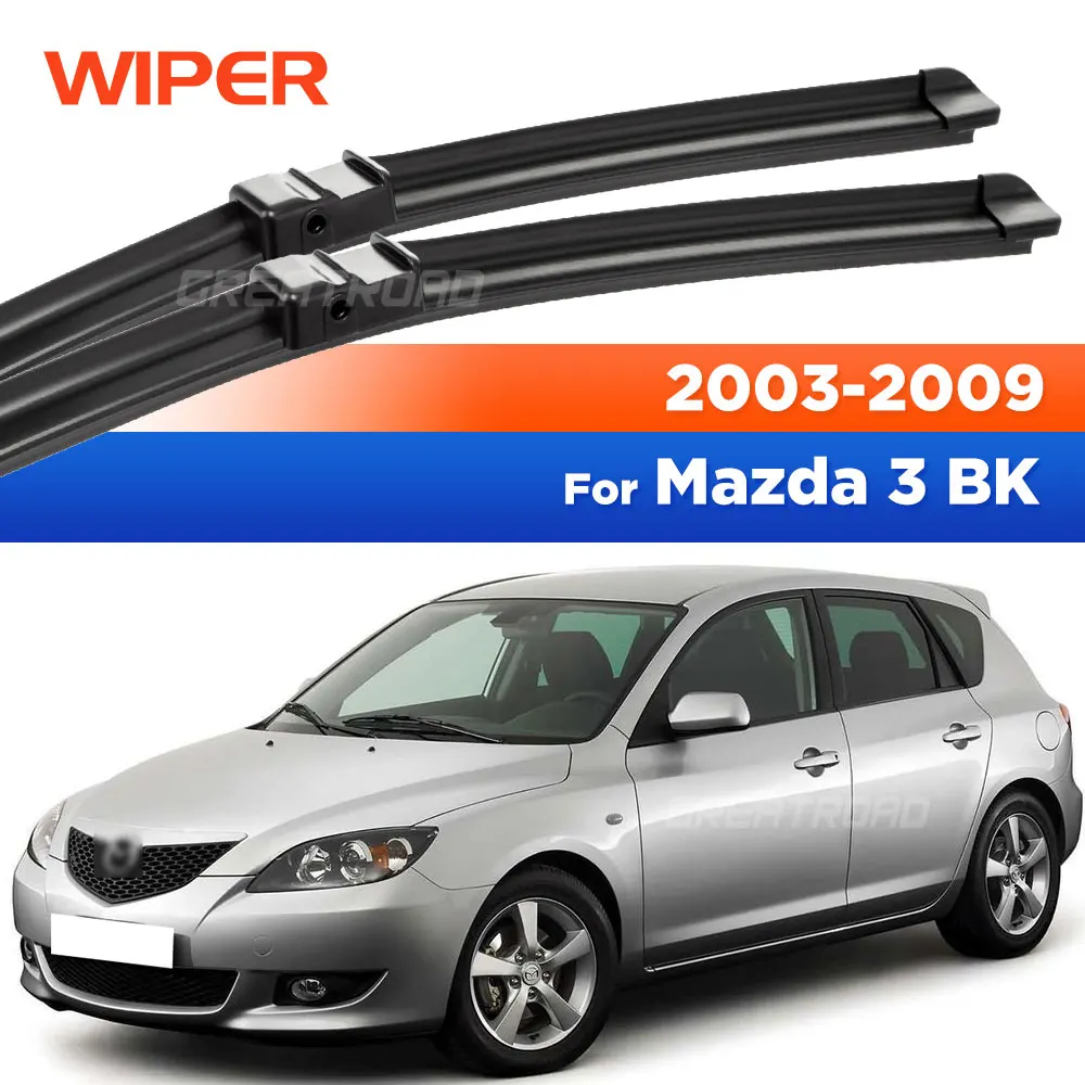 

Для Mazda 3 BK 2003-2009 2004 2005 2006 2007 2008 стеклоочиститель передние щетки стеклоочистителя лобовое стекло щетка 21 "+ 19"