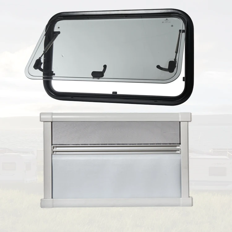 2025 New Arrival 1450*700mm RV Emergency Exit Window E13 Caravan Motorhome Camping Trailer RV Window