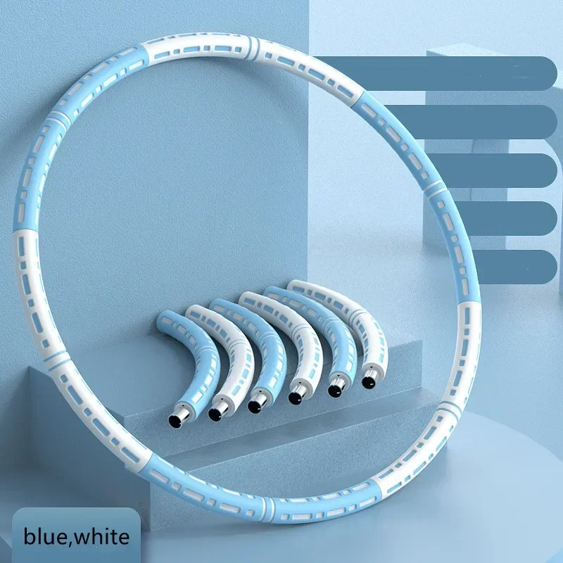 Fitness Yoga Loop Weight Loss Circle Weighted Hoop Waist Exercise Slimming Sport Hoop Massage Bodybuilding Gym Shape Thin Waist