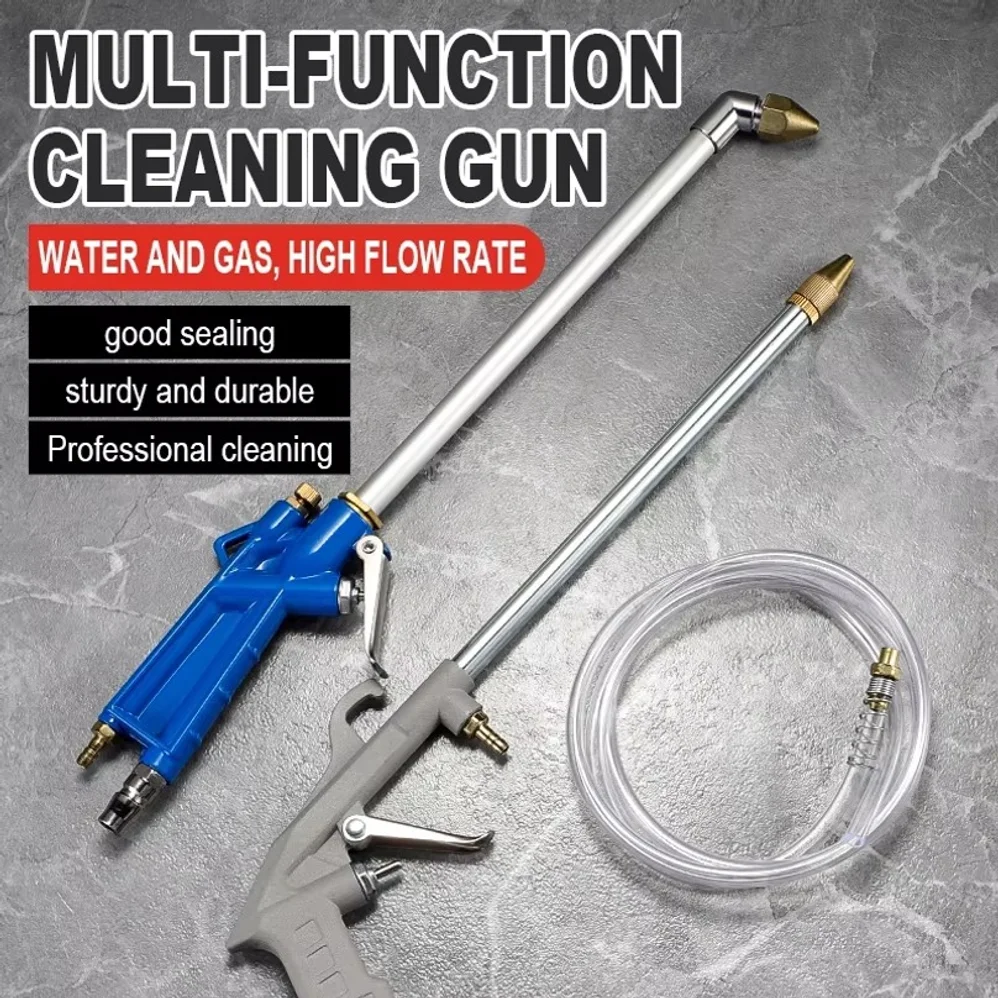 Pneumatic Cleaning Gun High-pressure Spray Gun Car Engine Oil Dirt Water And Air Dual-purpose Adjustable Air Pressure Dust