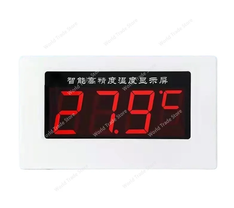 

Высокоточный цифровой термометр с большим экраном - Дисплей из нержавеющей стали 304 для морозильной камеры, аквариума, бассейна -9 ℃ до 99° ℃