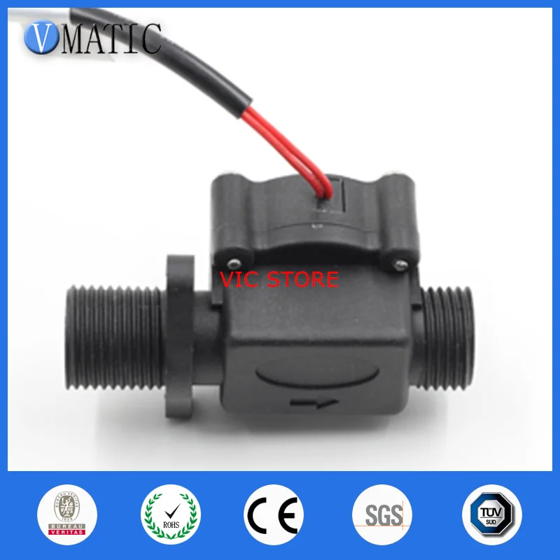 

High Quality G1/2" Fuel Meter Gps Differential VC678 Electronic Reed Sensor Plastic Magnetic Water Flow Switch