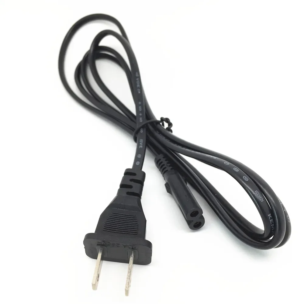 US /EU Plug 2-Prong AC Power Cord Cable Lead FOR Sony Battery Charger BC-CSD BC-VM50 BC-CSG/A BC-CSGB BC-TRP BC-TR1