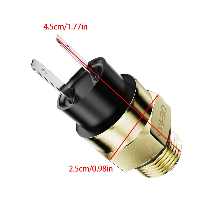 M14/M16 Motorcycle Electric Radiator coolant Fan Water Temperature Thermostat Switch Temp sensor For 125 150 200 250 300 400 450