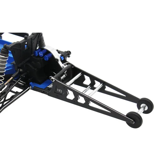 Hot Racing TE311R01 Alum Speed Run Wheelie Bar 0-10° Adj for 1/10 Traxxas 2WD LCG Slash/Rustler/Bandit